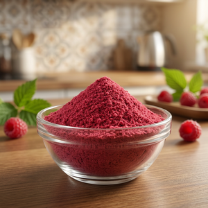 Polvo de Frambuesa Liofilizado Vegano Sin Conservantes, Ingrediente a Granel para la Elaboración de Alimentos y Bebidas - Product Image 1