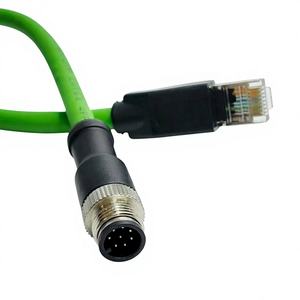 Connecteur de câble en cuivre sans oxygène à tête mâle de type A à huit cœurs, étanche IP67, pour machines de qualité industrielle - Product Image 2