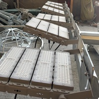 Projecteur LED modulaire haute puissance à prix d'usine, étanche IP65, puce COB, applications aéroport/stade/jardin, télécommande CRI