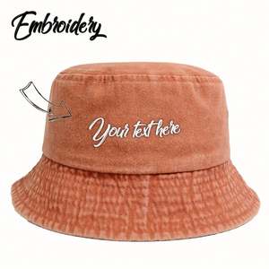 Logo personnalisé Chapeau seau extérieur léger respirant Chapeau de soleil pour hommes femmes pour la randonnée Pêche Voyage et cyclisme - Product Image 1