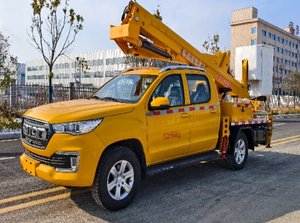 Plateforme de travail isolée télécommandée à flèche articulée hybride automatique de 13,5 m, propulsée au diesel, pour travaux en hauteur FOTON - Product Image 2