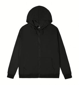 Custom Manufacturer Wholesale Unisex Jacket High Quality Tracksuits Cotton Blank <b>Zip</b> <b>up</b> <b>Crop</b> <b>Hoodie</b> Men - Product Image 4