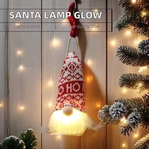 Luces LED de Navidad con diseño de gnomos, adornos de mesa navideños, decoraciones de Navidad, muñecos de luz, gnomos decorativos para mesa. - Product Image 6