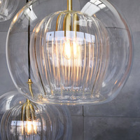 Luminaire suspendu design haut de gamme moderne, lampe suspendue simple et luxueuse pour chambre à coucher, table à manger ou bar, pour restaurant ou usage domestique