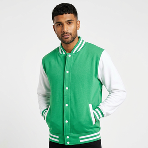Chaquetas Varsity de manga larga para hombre, de otoño e invierno, en diferentes colores, color y talla personalizados, chaqueta Varsity para hombre en venta - Product Image 1