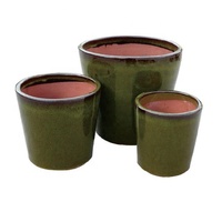 Pots à fleurs en céramique en forme de tasse, design unique, pots pour plantes