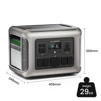 Centrale électrique 2500W à succès avec UPS et sortie USB-C 120W pour usage domestique et alimentation solaire
