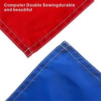 Promotionnel personnalisé Sublimation réversible Promotions marqueur couleur garde bannière drapeau du Maroc