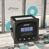 Contrôleur numérique de pH/ORP de haute précision série ROC, mesureur en ligne en plastique pour le traitement de l'eau