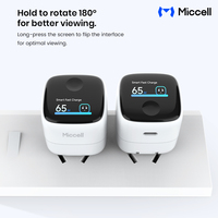 Chargeurs de téléphone de type C Miccell OEM, portables, 60W GaN USB C, charge super rapide avec écran d'affichage de charge, chargeur mural en gros