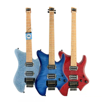 Gitar Elektrik Tanpa Kepala 6 Senar ROCK&R S-G63-MOQ 1 buah, Logo & Warna Kustom (Dikenakan Biaya Tambahan)