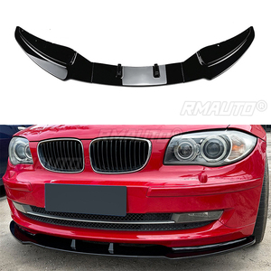 Spoiler de labio para parachoques delantero BMW Serie 1 E81 E82 E87 E88 LCI 2008-2011, protector de parachoques delantero, divisor de cuchilla inferior - Product Image 1