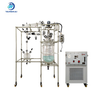 Evaporador Rotatorio Industrial de 20L, 50L, 100L con Condensador para Recuperación de Etanol en Grandes Volúmenes