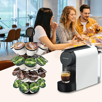 Panier rotatif sous le comptoir de cuisine Dolce Gusto pour le bureau, le stockage des capsules de café