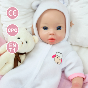 Poupée Bébé Reborn en Silicone Platine Corps Entier de 13 Pouces, Haute Simulation, Lavable, Mignonne, Jouet Réaliste, Nouveau-né Garçon - Product Image 6