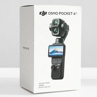 2026 Osmo Pocket 4P Doppia Fotocamera 1 pollice CMOS 4K 120fps Videocamera Vlog Touchscreen da 2 pollici 3 Microfoni 230g 14 Stops DLog M Creator Combo Disponibile