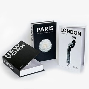 Libros Decorativos de Lujo, Diseño Moderno, Estilo Famoso, para Decoración del Hogar, Juego de Libros Decorativos de Lujo para Mesa de Centro, Estilo Londres Canal - Product Image 2