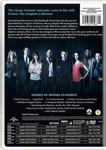 Colección Completa de la Serie Grimm: Temporadas 1-6 (DVD, 2018, Set de 29 Discos) - Fabricante de Sets de DVD de Películas y Series de TV - Product Image 2