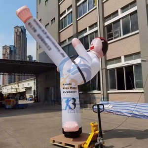<span class=keywords><strong>Ballon</strong></span> <span class=keywords><strong>gonflable</strong></span> de karaté personnalisé de 4m de haut pour homme de taekwondo pour la salle de sport - Product Image 2