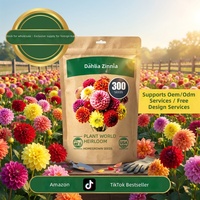 Paket Penyemaian Empat Musim Siap Kirim Hollyhock Lavender Zinnia Sunflower Cosmos