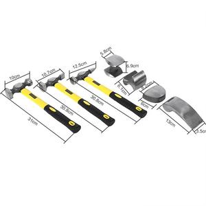 Kit di rimozione delle ammaccature per riparazione di carrozzeria Auto 7 pezzo per parafanghi per porte e barche. Strumenti Dolly Set per il lavoro di Autobody - Product Image 1