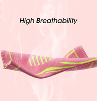 Genouillère de protection respirante à compression en silicone pour moto, yoga, danse, pour femmes
