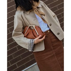 <strong>Soft</strong> Vegan <strong>Leather</strong> Elegant Clutch <strong>Purse</strong> Women Pleated Party Wedding Evening Bag Cross Body Chain Strap with a Clasp - Product Image 6