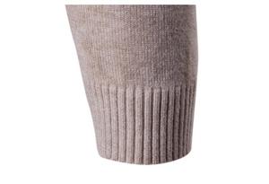 Nouveau Pull Tricoté Homme Printemps-Automne Col Montant Manches Longues Couleur Unie Coupe Slim Décontracté - Product Image 6