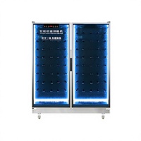 Machine de séchage de chaussures/baskets industrielle et commerciale entièrement automatique en acier inoxydable, désinfection et désodorisation continues, 220V