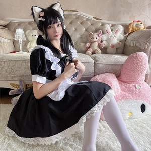 Nouvelle Robe de <span class=keywords><strong>Cosplay</strong></span> Lolita Mignonne, Uniforme de Soubrette, Robe de Catwoman, Costume de Performance pour Convention Anime, Robe de Princesse, Robe de Soirée pour Femme - Product Image 3