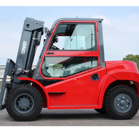 Chariot élévateur contrepoids diesel JAC neuf 7T CPCD70J avec pneus pleins pour l'usine sidérurgique et la manutention de matériaux de construction