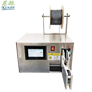 Máquina flejadora automática de bajo precio KUNJIN, máquina de encuadernación de alambre para bolsas de pan torcidas - Product Image 2