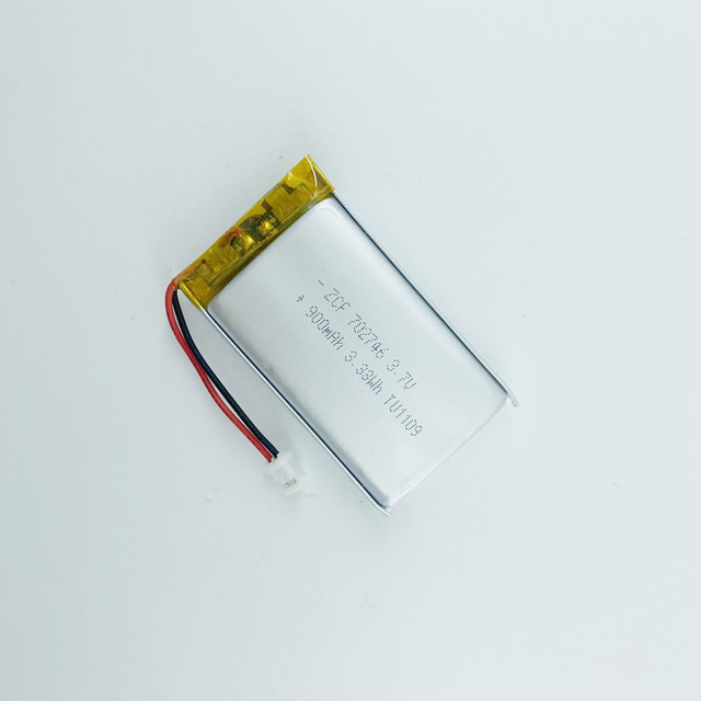 ZCF 702746 900mAh 3.7V Rechargeable Li-ion Polymer Lithium Ion Battery for Medical Device Wearable Device GPS Tracker
