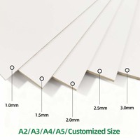 Papier cartonné ivoire non couché A3 120 g/m² 150 g/m², papier offset non couché sans bois A4 80 g/m² 100 g/m², papier d'impression en gros de qualité