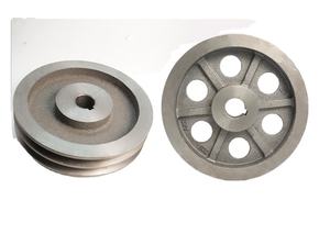 ล้อมอเตอร์แบบกลวงสองร่องชนิด B เส้นผ่านศูนย์กลางภายนอก150มม. เหล็กหล่อ - Product Image 4