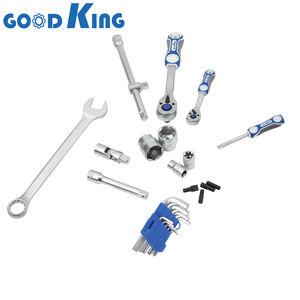 Ensemble d'outils à main automobiles Good <span class=keywords><strong>King</strong></span> 222 pièces en acier au carbone et en matériau CR-V pour la réparation automobile avec clé à cliquet 72T 12221 - Product Image 6
