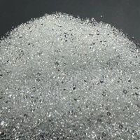 Natürlicher weißer Saphir Großhandel Top End Round Cut weiß Saphir Schmuck Material durchmesser maßge schneiderte weiße Farbe Saphir