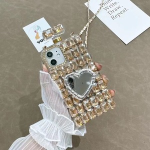 Funda de teléfono móvil con espejo de diamantes de imitación para iPhone 11 12 13 14 15 16 Plus <span class=keywords><strong>Pro</strong></span> Max para <span class=keywords><strong>Samsung</strong></span> <span class=keywords><strong>S</strong></span> 22 <span class=keywords><strong>23</strong></span> 24 25 pLus Ultra - Product Image 4