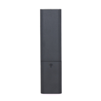 Télécommande sans fil RF en silicone noir à 18 touches avec commande vocale pour l'automatisation de la maison, souris aérienne, télécommande TV