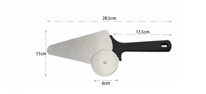 Creativo Professionale Forma di Pasticceria in Acciaio Inox Pala per <span class=keywords><strong>pizza</strong></span> Coltello per Torta e server set Taglierina Affettatrice per la cottura - Product Image 6