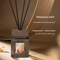 Ensemble de diffuseur à roseaux personnalisé de grande capacité de 200ml pour l'aromathérapie intérieure d'hôtel et la décoration intérieure aromatique durable