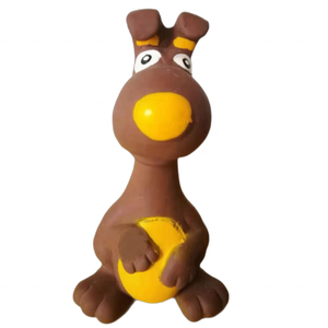 Juguetes para Perros <span class=keywords><strong>Kangaroo</strong></span> Bear Mice, Paquete de 3, Juguetes de Goma Suave de Látex para Mascotas, Juguete Chillón para Perros - Product Image 2