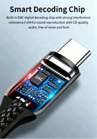 Kabel Audio Type-C ke Dual-Pin 1-ke-2 Splitter untuk Amplifier Mobil Sistem Audio Speaker Kabel Koneksi Output USB C RCA Kustom