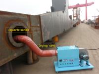 Équipement de chauffage électrique Réchauffeur d'air à circulation industrielle Soufflerie d'air chaud Réchauffeur Générateur d'air chaud Équipement