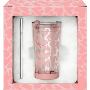 Emode Taza de Boca Ancha para Café Helado y Té con Pajita, Ideal para el Día de San Valentín, ¡Gran Venta! - Product Image 2