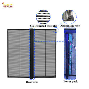 Écran LED transparent intérieur P3.91 Affichage de la <span class=keywords><strong>fenêtre</strong></span> LED en verre IP65 <span class=keywords><strong>pour</strong></span> centre commercial Magasin de détail <span class=keywords><strong>Fenêtre</strong></span> d'exposition de bienvenue - Product Image 3