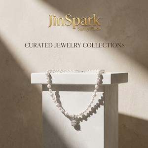 Collar JinSpark 'Ethereal Rose' de Varias Capas con <span class=keywords><strong>Perlas</strong></span> y Circonitas, Chapado en Oro de 18K - Product Image 6