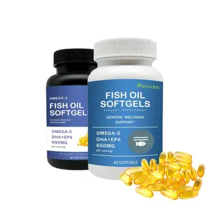 OEM ODM Triple Concentration Contain DHA and EPA Omega 369 Softgel Capsules