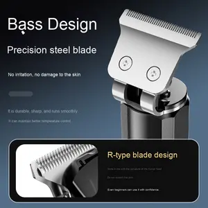 Nouveau électrique <span class=keywords><strong>pour</strong></span> tondeuse affichage numérique alliage huile tête tondeuse <span class=keywords><strong>pour</strong></span> tête <span class=keywords><strong>chauve</strong></span> gravure acier inoxydable <span class=keywords><strong>pour</strong></span> <span class=keywords><strong>coupe</strong></span> <span class=keywords><strong>de</strong></span> <span class=keywords><strong>cheveux</strong></span> à la maison - Product Image 5