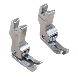 CR1/16N CR1/32N CL1/16N CL1/32N macchina da cucire industriale <span class=keywords><strong>destra</strong></span> sinistra pressa di compensazione piedino fatto da acciaio punto di blocco Standard - Product Image 6